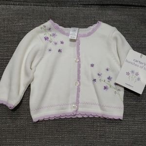 NWT newborn sweater!